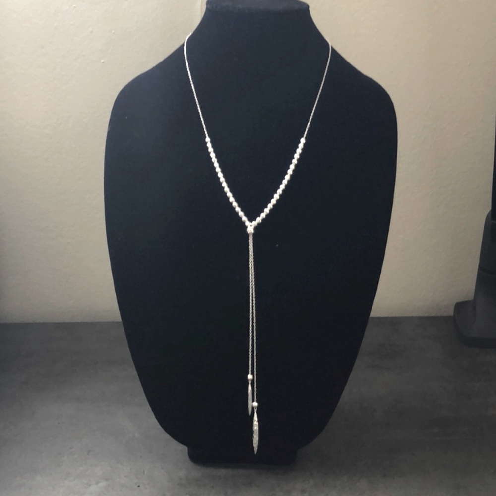 Gorjana Laguna Adjustable Sterling Silver Necklace